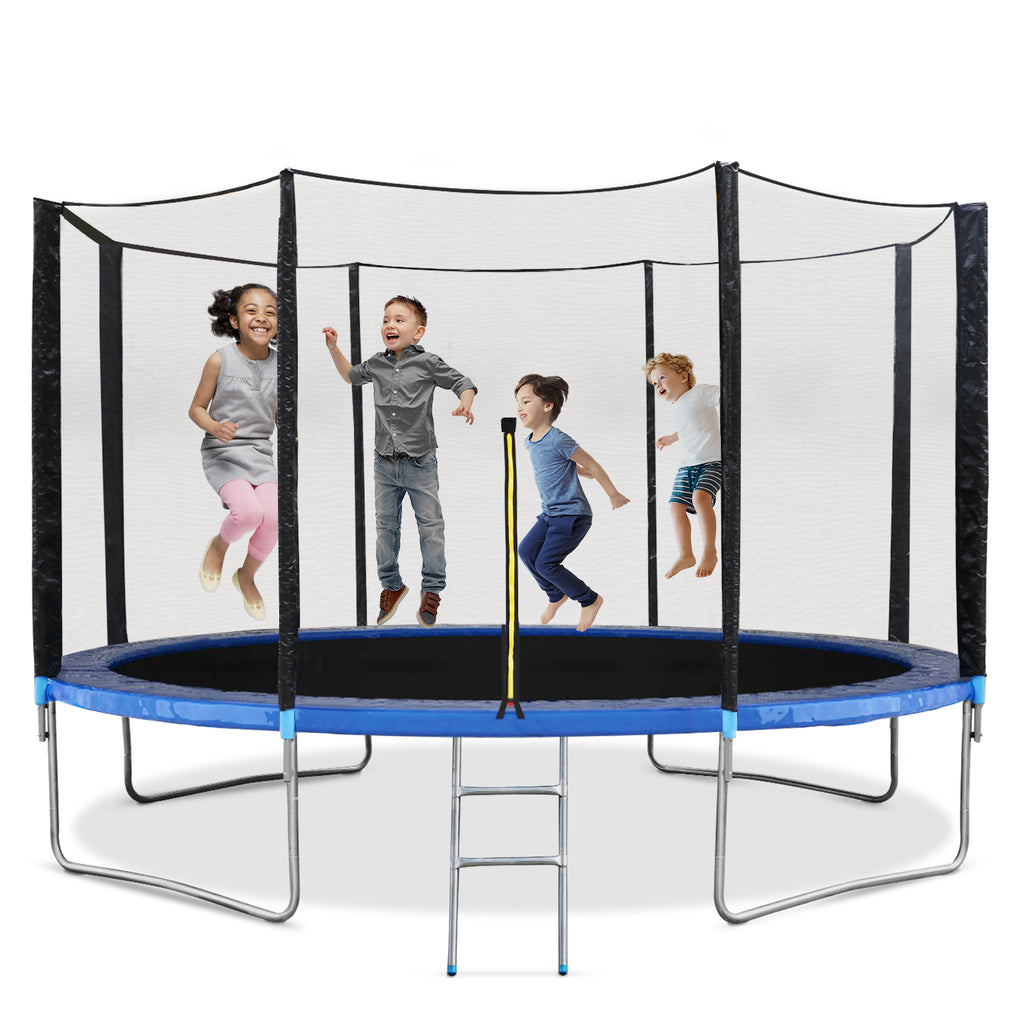 14FT Trampoline with Safety Enclosure N724597