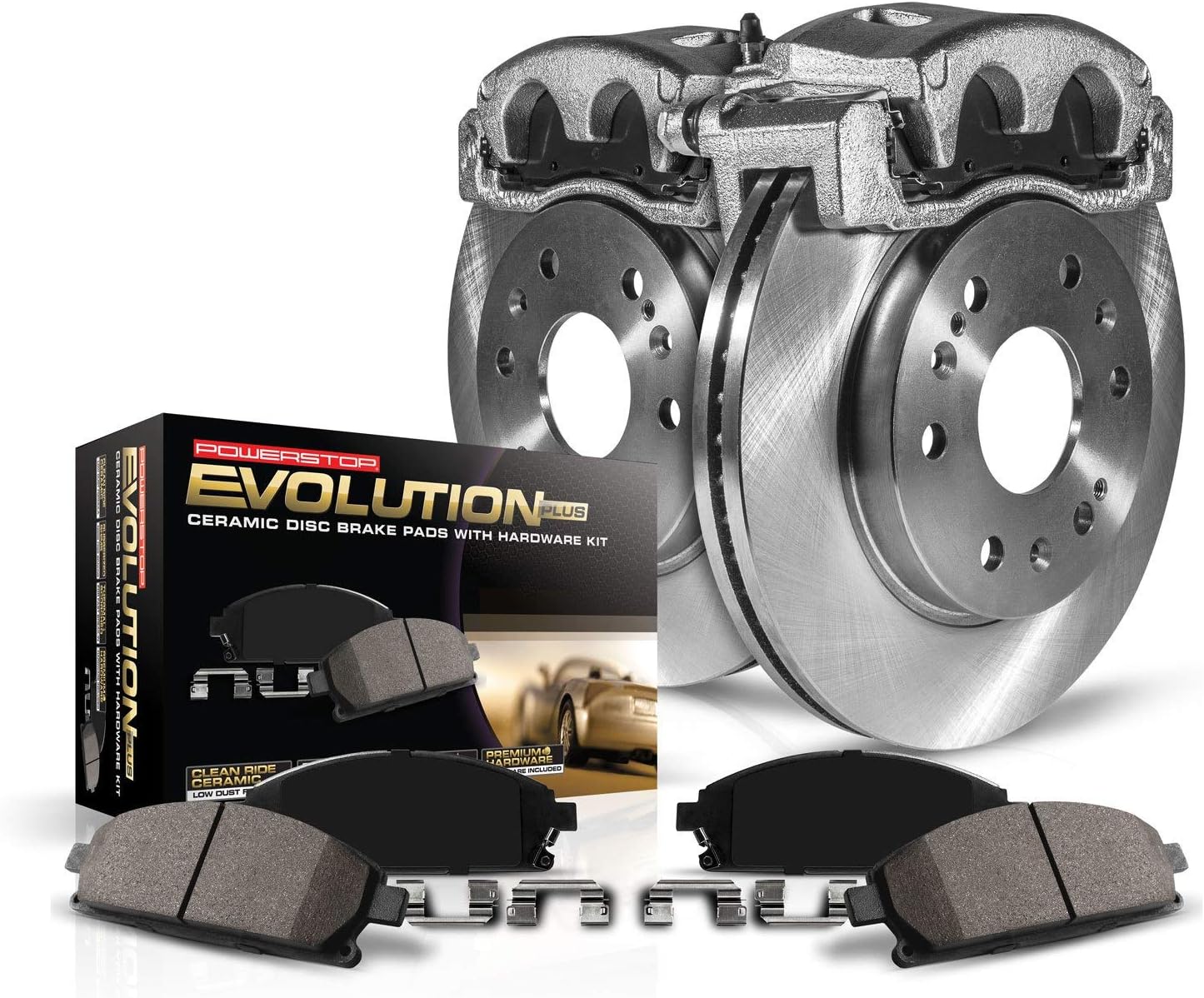 1-Click OE Replacement Brake Kit with Calipers J479974