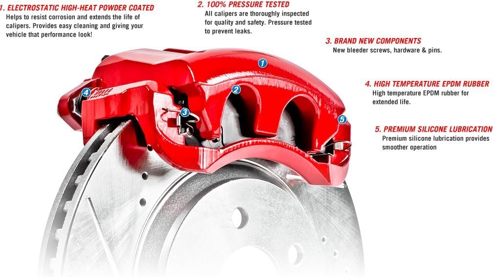 Front Z36 Truck and Tow Brake Kit with Calipers J111