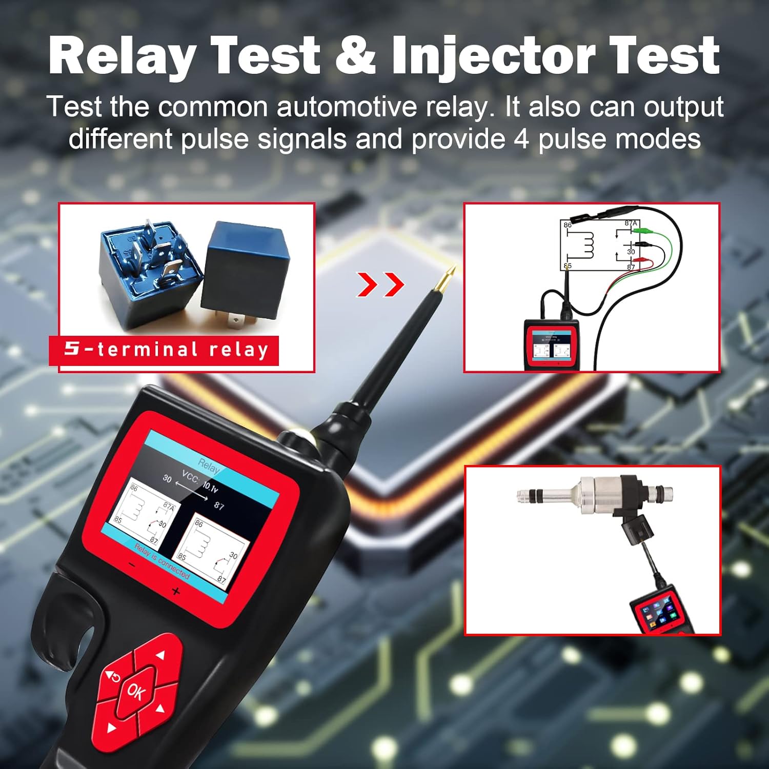 12V 24V Automotive Circuit Tester with Multimeter P117