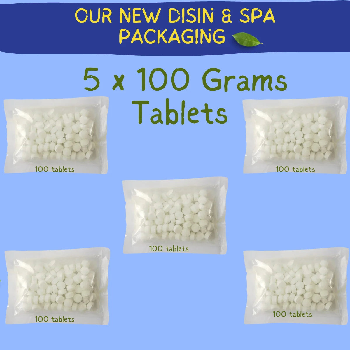 Chlorine Dioxide Tablets for Disinfection, 500 grams N769037