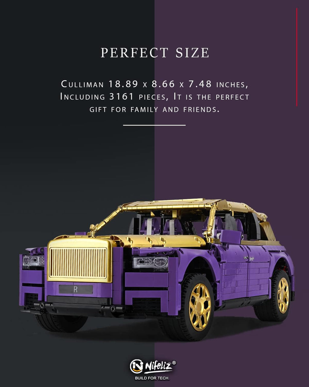 SUV Building Kit with Technique Functions (3,161 Pieces) P5132