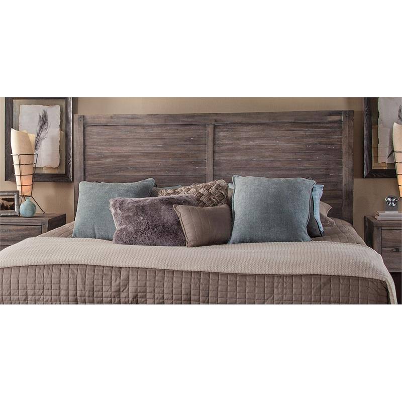 Weathered Gray King Panel Headboard K76743