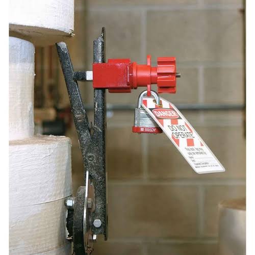 Keyed Padlock, 1-5/16x22w, pk6 K737505