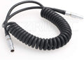 2 Pin Male Coiled Power Cable Pack of 2 Z5212