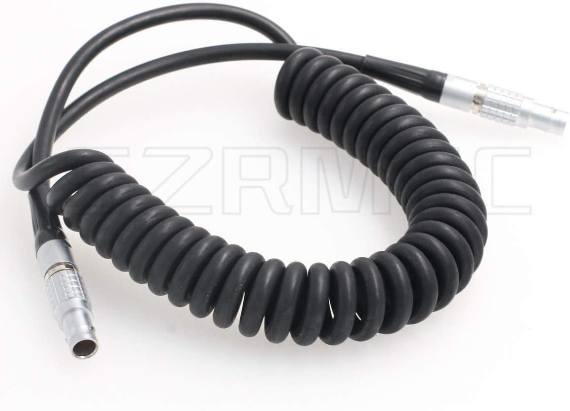 2 Pin Male Coiled Power Cable Pack of 2 Z5212