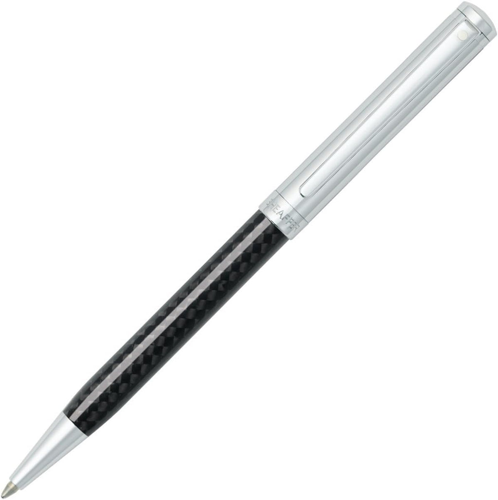 Translucent Blue Rollerball Pen with Chrome Cap L56866