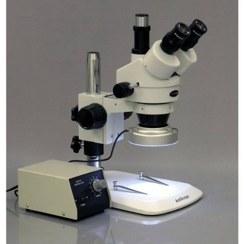Trinocular Stereo Zoom Microscope, 7X-90X Magnification, 0.7x-4.5x Zoom Object Z551234