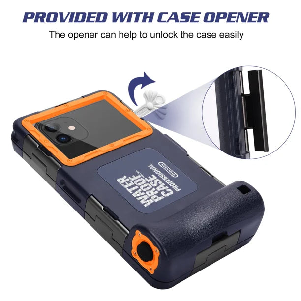 Waterproof Protective Case for Phones Up to 6.9 Inch J446028