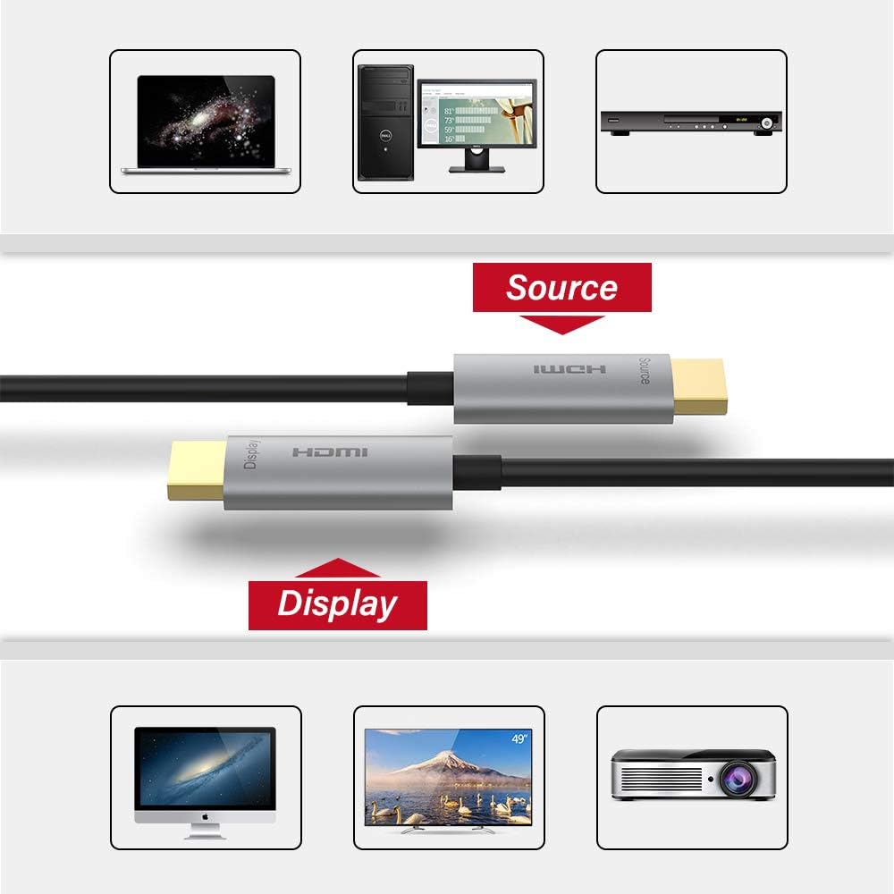 Fiber Optic HDMI Cable 100ft D900