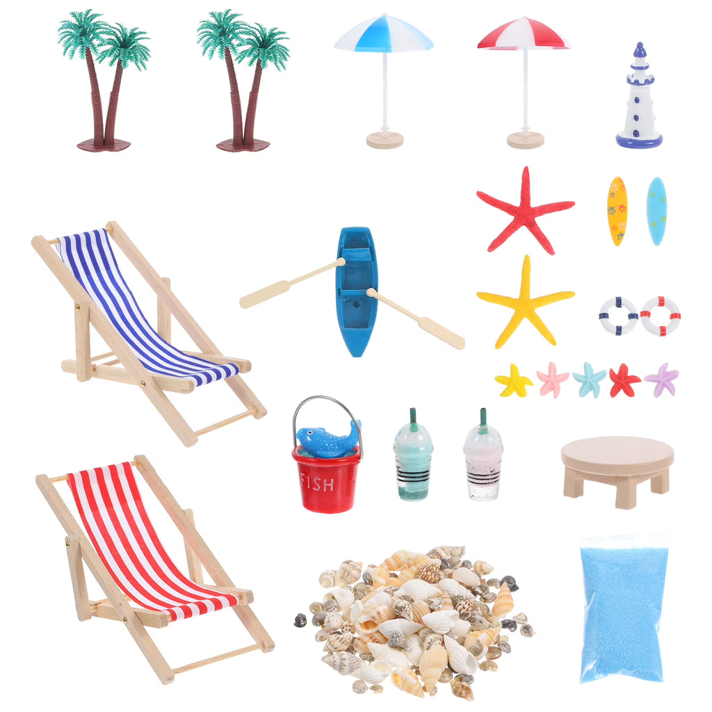 Mini Beach Suit Dollhouse Furniture Toy K41882