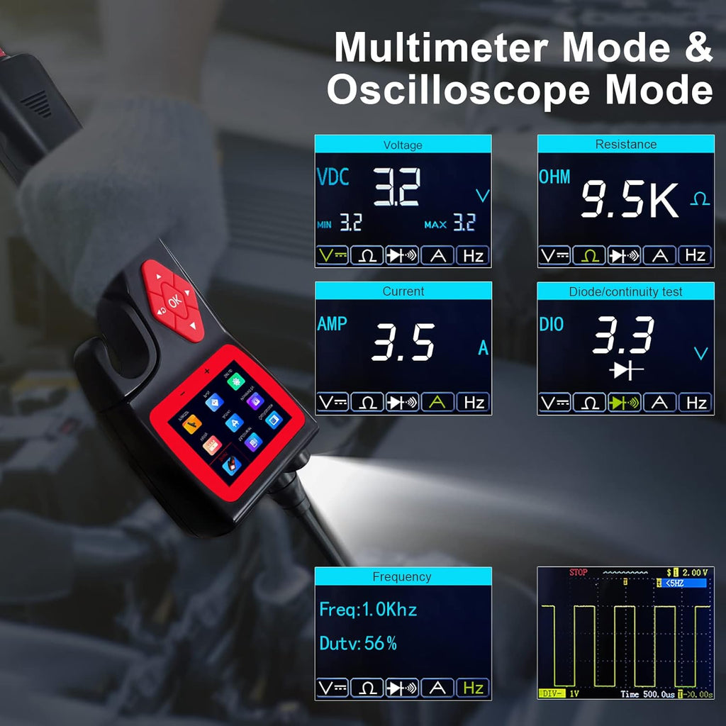 12V 24V Automotive Circuit Tester with Multimeter P117
