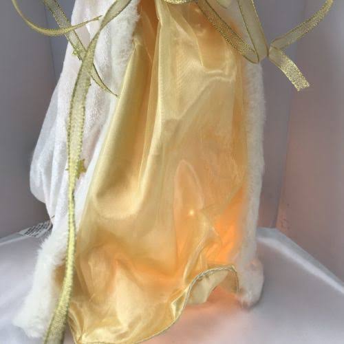 Cream and Gold Angel Treetop U65913