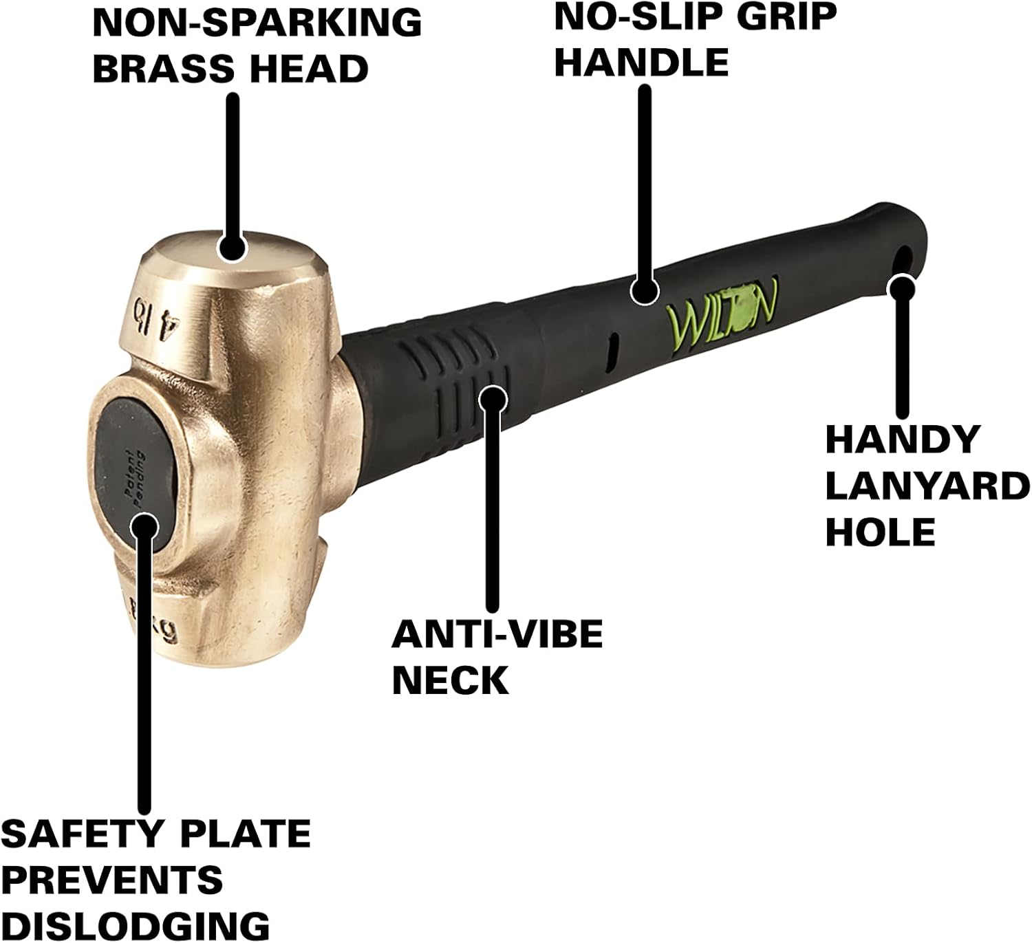 Brass Hammer, 4 Lb J84334