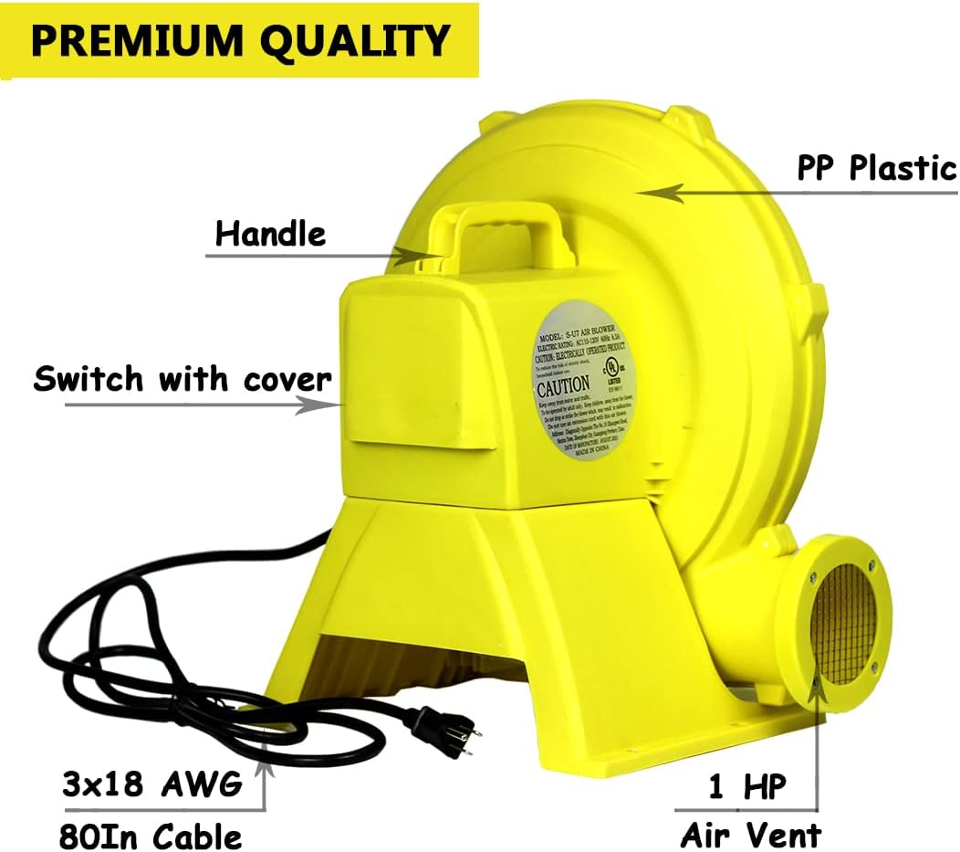 750 Watt 1 Hp Air Blower for Inflatables P29595