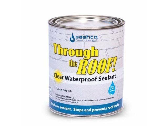 Clear Roof Sealant Brush Grade 1 Quart G94526