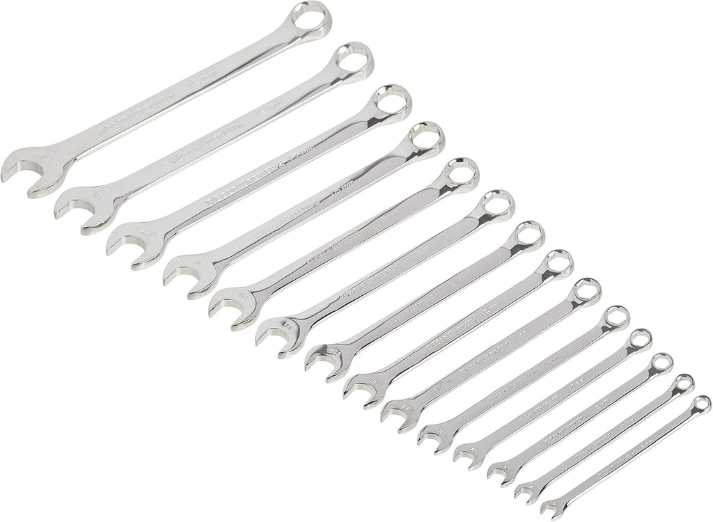 14 Pc. 6 Pt. Combination Wrench Set, Metric J8046