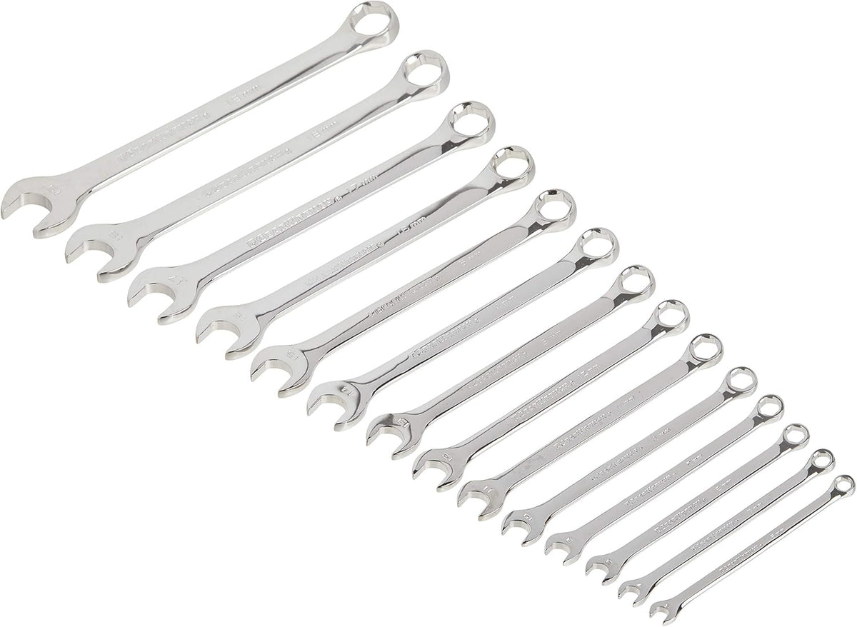 14 Pc. 6 Pt. Combination Wrench Set, Metric J8046