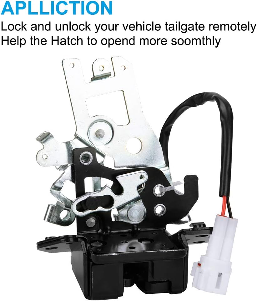 Integrated Liftgate Lock Actuator Rear Trunk Hatch Tailgate Latch with Cable Assembly Pack of 2 P37473