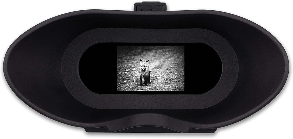 Night Vision Goggles Digital Infrared 1x Magnification 75yd Range Rechargeable Battery A6661