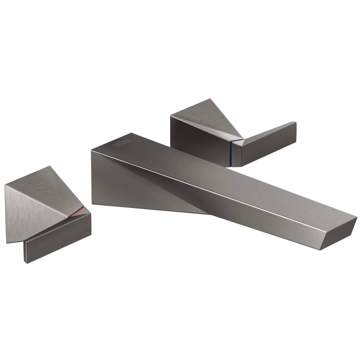 Black Stainless Wall-Mount Bathroom Faucet Z339547