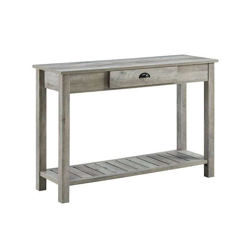 Gray Wash Console Table A541591