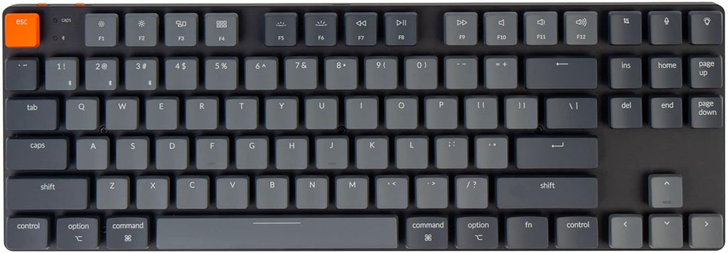 87 Keys Ultra-Slim Wireless Mechanical Keyboard D880109