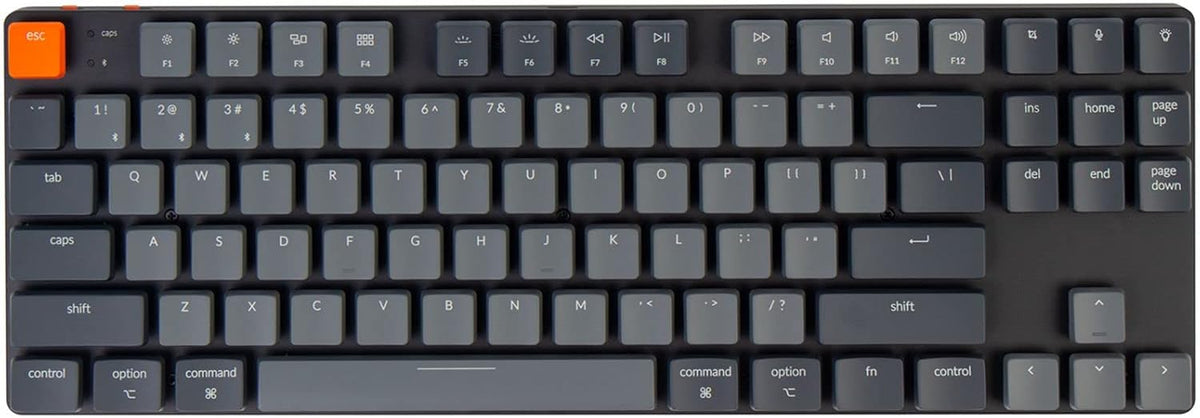 87 Keys Ultra-Slim Wireless Mechanical Keyboard D880109