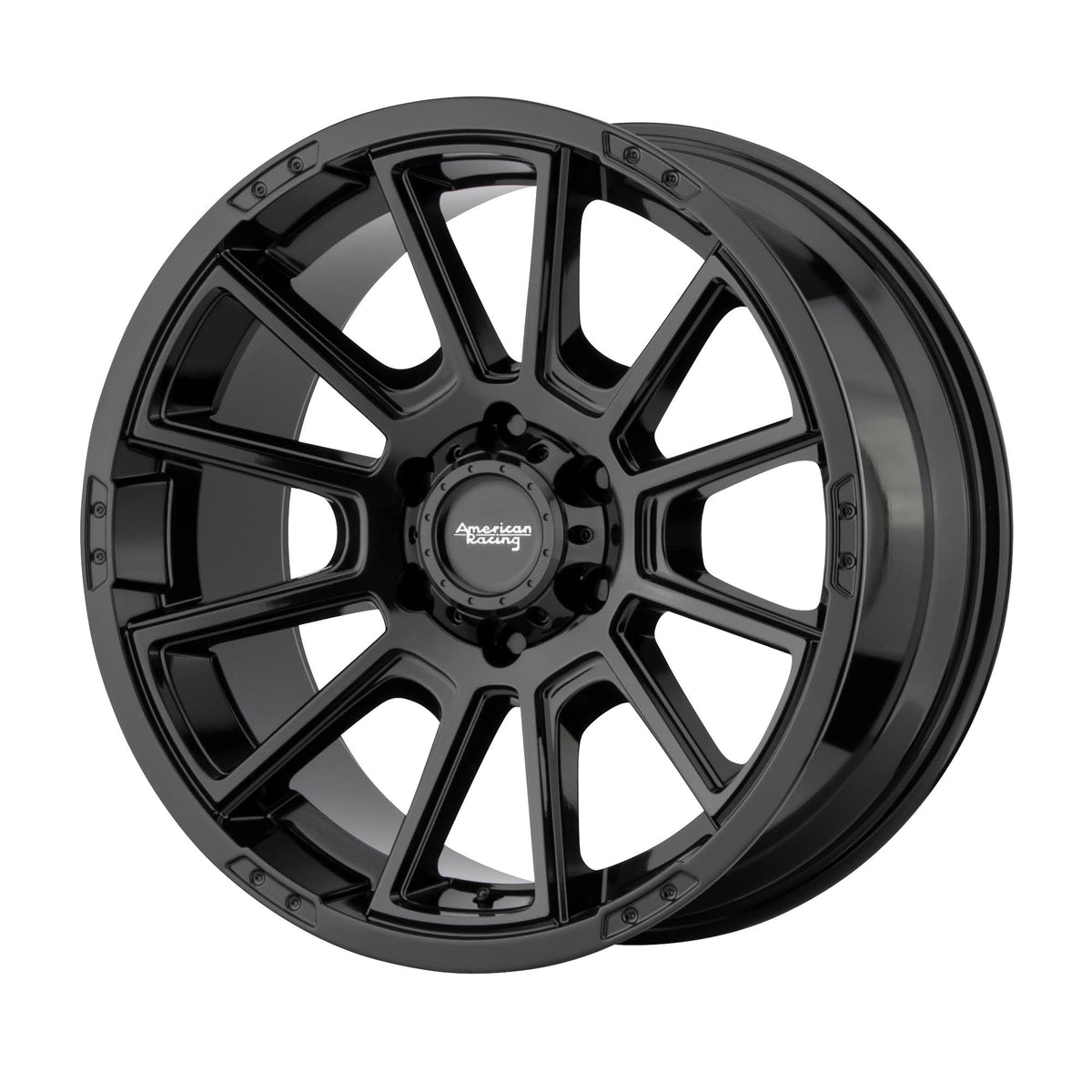 18x8.5 Gloss Black Machined Wheels S68969