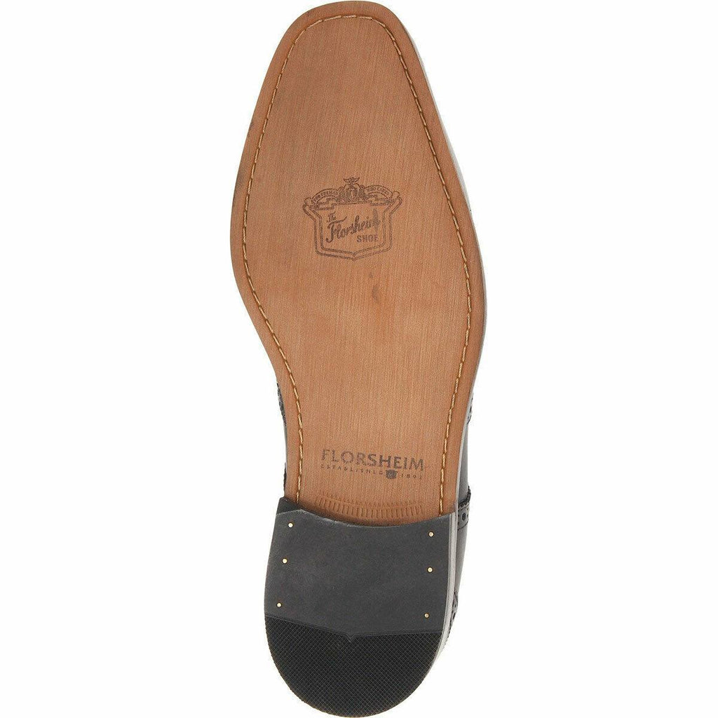 Black Wing Tip Shoes N523