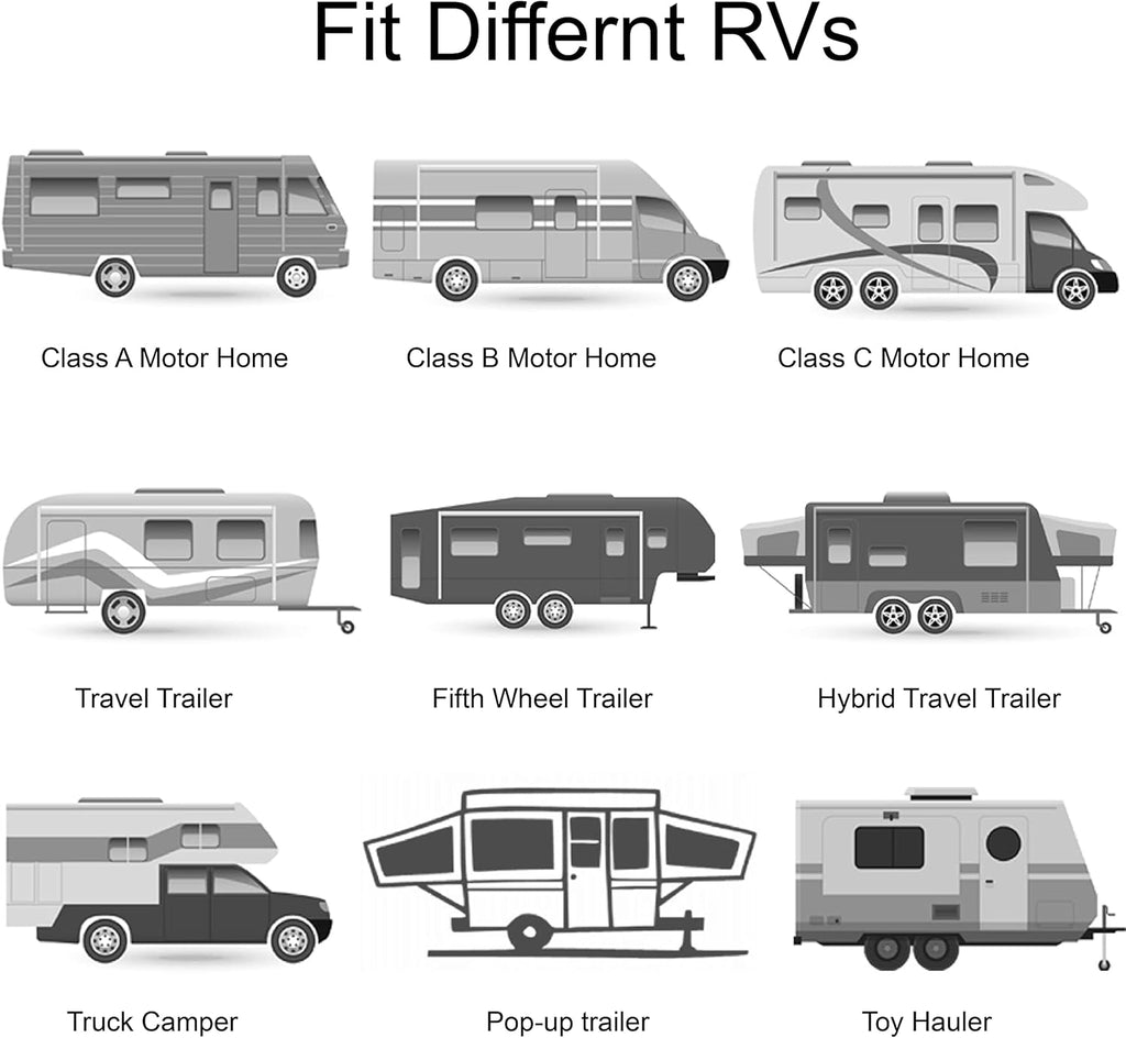 RV Awning De-Flapper Gray Fade-14' I864