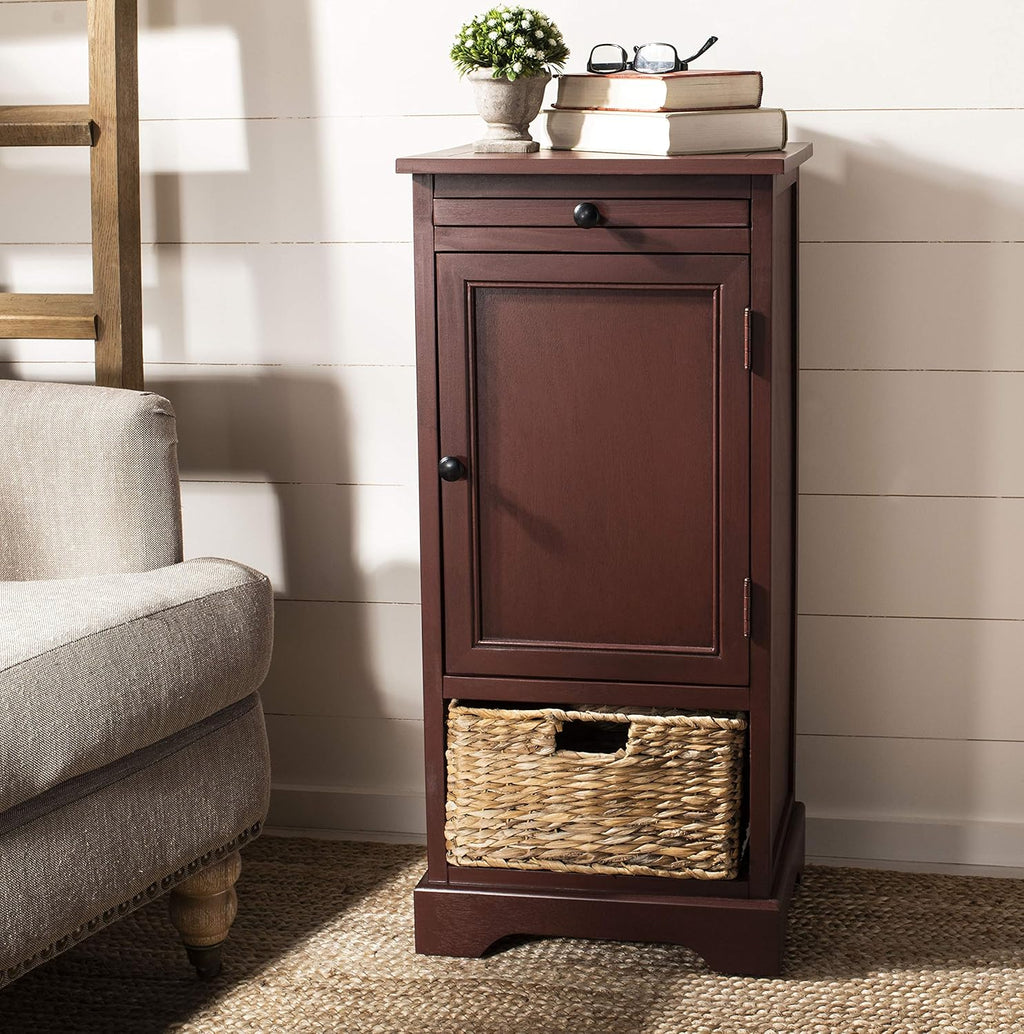 Vintage Grey Tall Storage Unit S4094