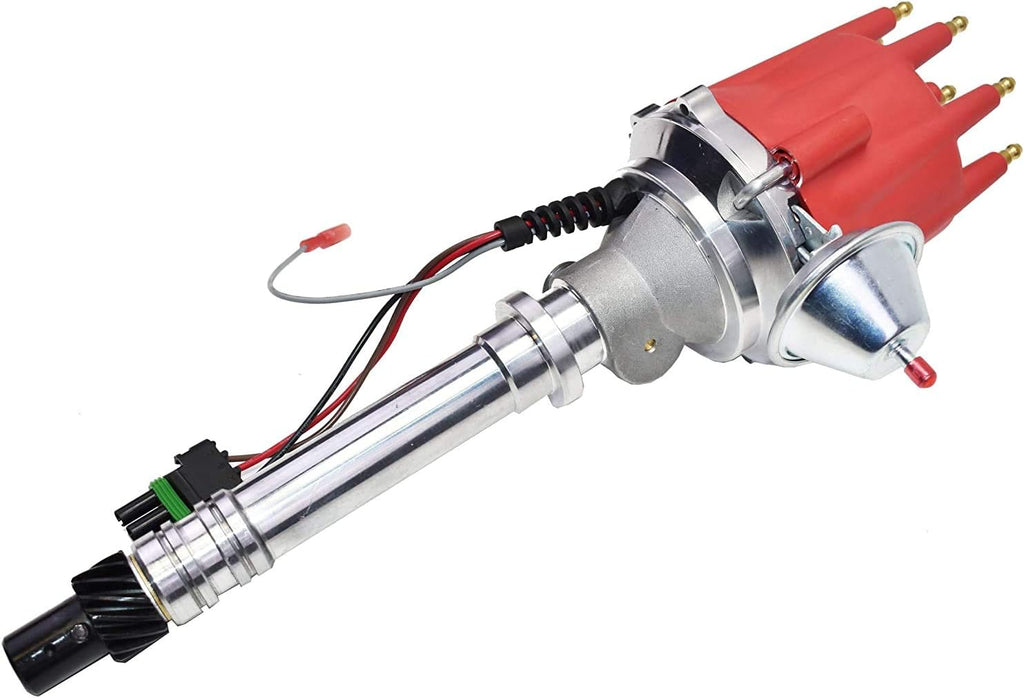 Red 8.0mm Spark Plug Wires & 45K Volt Coil I1458