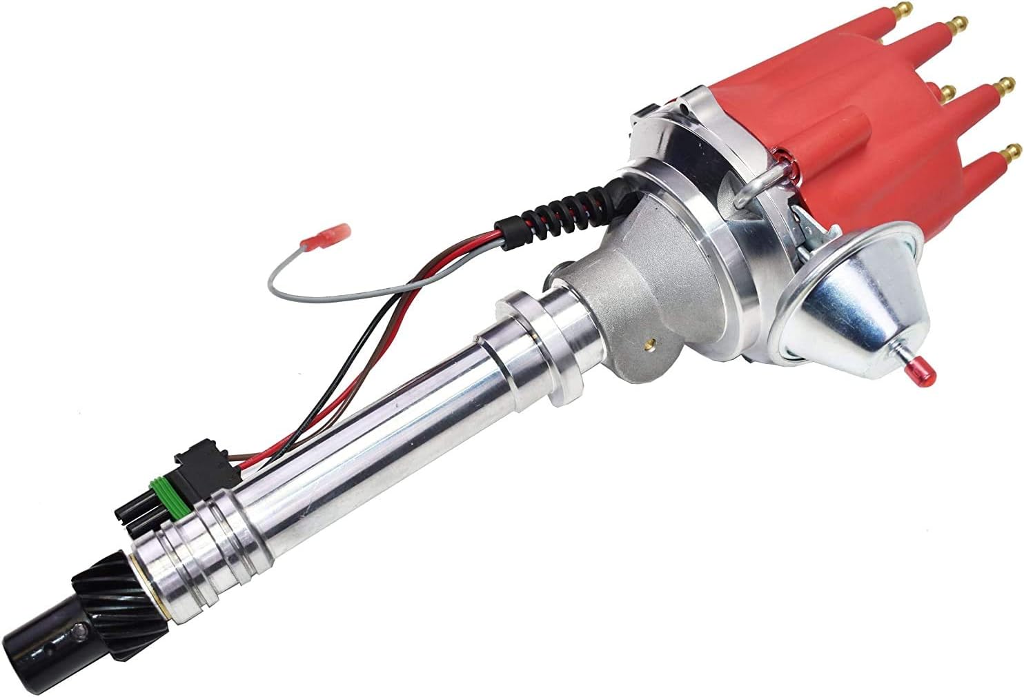 Red 8.0mm Spark Plug Wires & 45K Volt Coil I1458