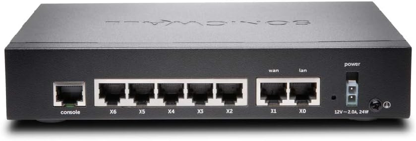 TZ400 Network Security Appliance with Rackmount Kit O1683