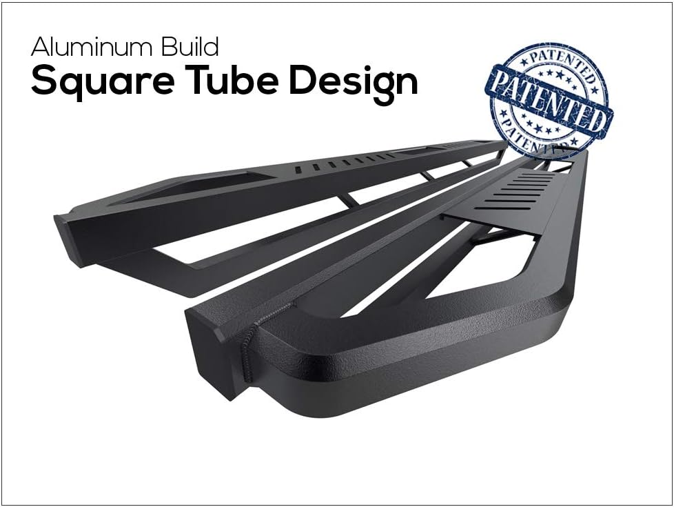 6.5in Nerf Bars Square Tube M5961