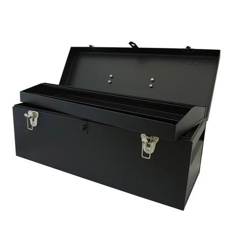 25 in Heavy-Duty Metal Tool Box Z4567