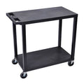 Utility Cart with 2 Flat Shelves J1671
