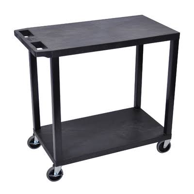 Utility Cart with 2 Flat Shelves J1671