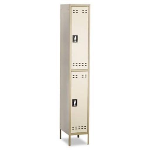 Double Tier Locker, Tan, 12 A4603