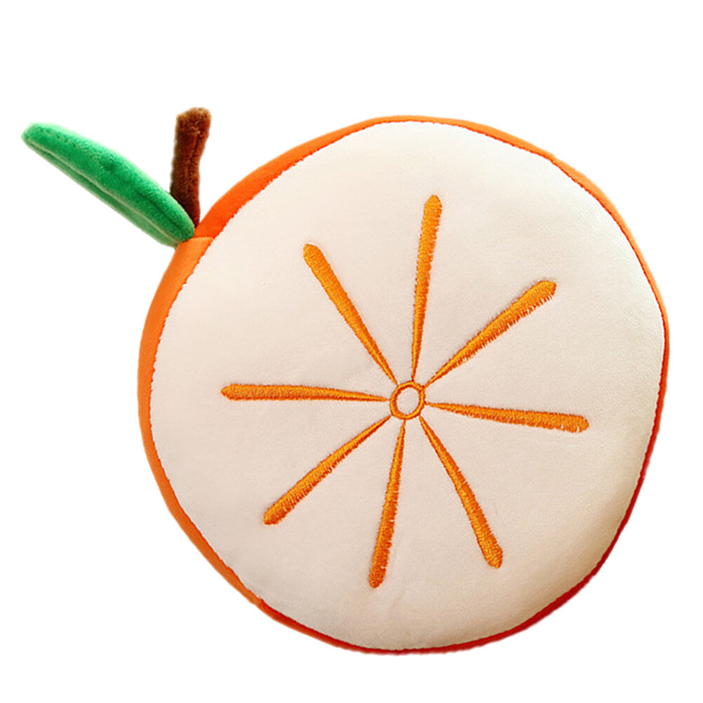 Orange Simulation Lemon Plush Throw Pillow Z6517