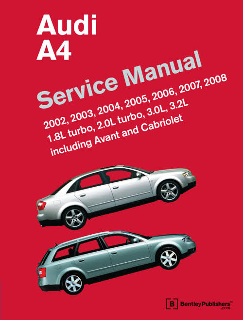 Audi A4 Service Manual 2002-2008 I356532