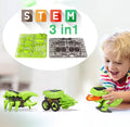STEM Robot Building Science Kit 3 in 1 Solar Dinosaur Desk Robot K446674