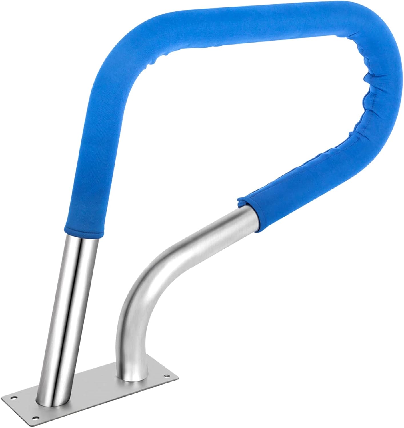 Pool Railing 304 Stainless Steel with Blue Grip Cover M4384