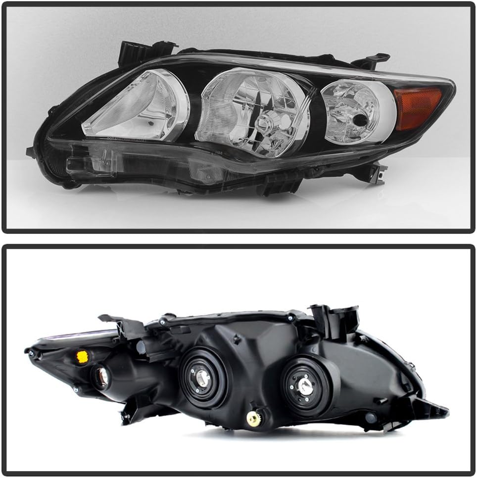 Black Headlights for Toyota Corolla G3058
