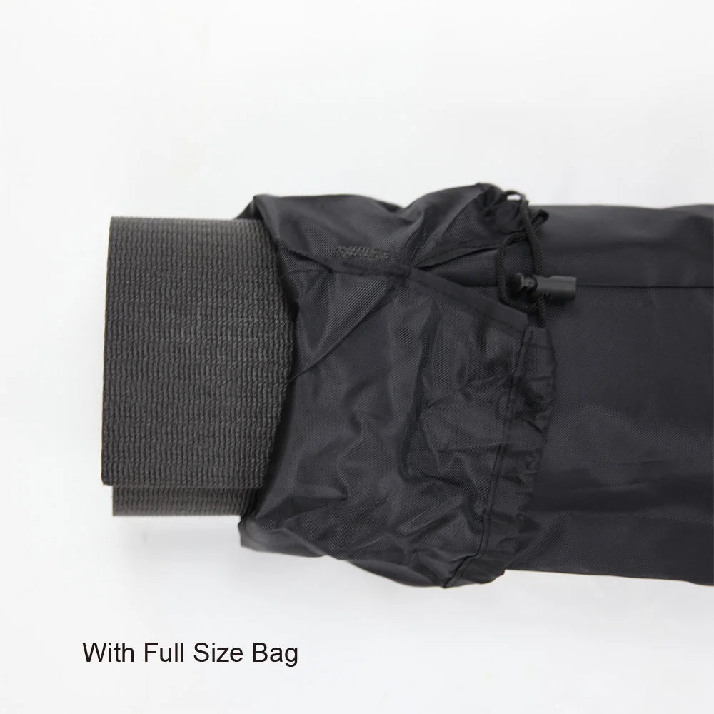 Extra Large Exercise Mat 7' x 5', 1/4" Thick, High Density, Black X9641
