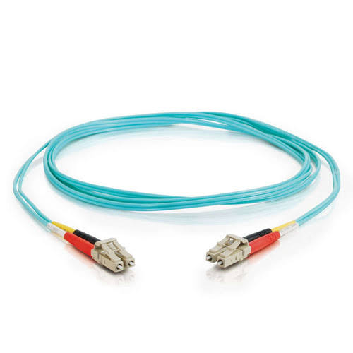 50m LC-SC 10GB 50/125 OM3 Duplex Multimode PVC Fiber Optic Cable V512