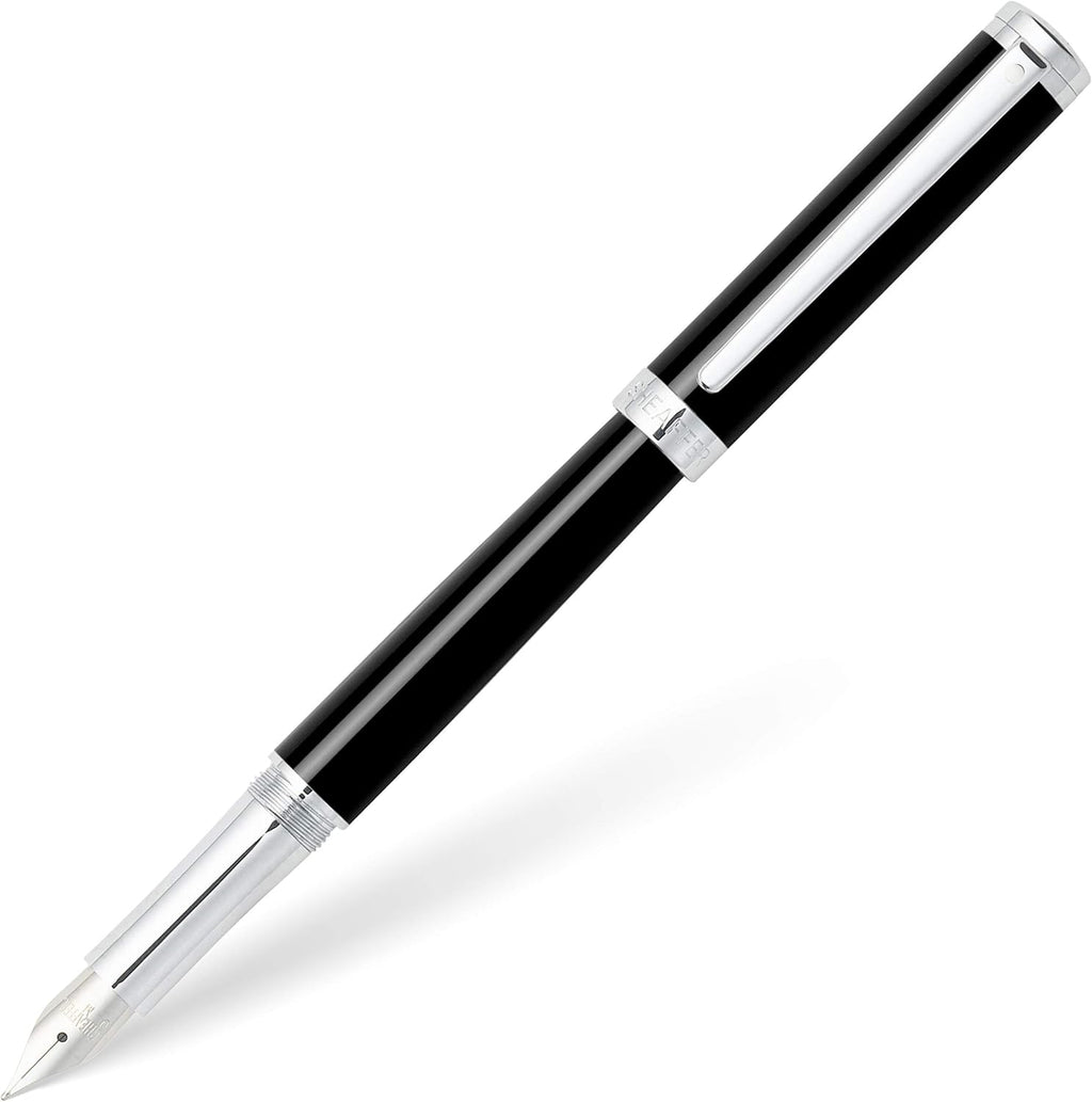 Translucent Blue Rollerball Pen with Chrome Cap L56866