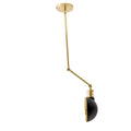 Black/Bronzed Brass Wall/Ceiling Lamp A899787