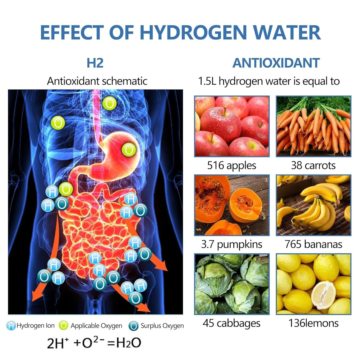 Rechargeable Portable Hydrogen Water Bottle L1383